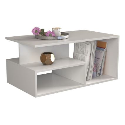 Журнальный столик PRIMA 43x90 см белый