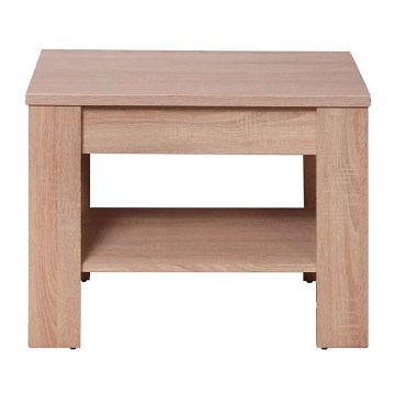 Журнальный столик THEMO 50x75 см коричневый
