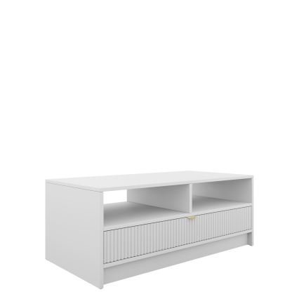 Журнальный столик TIRENO 40x100 см белый