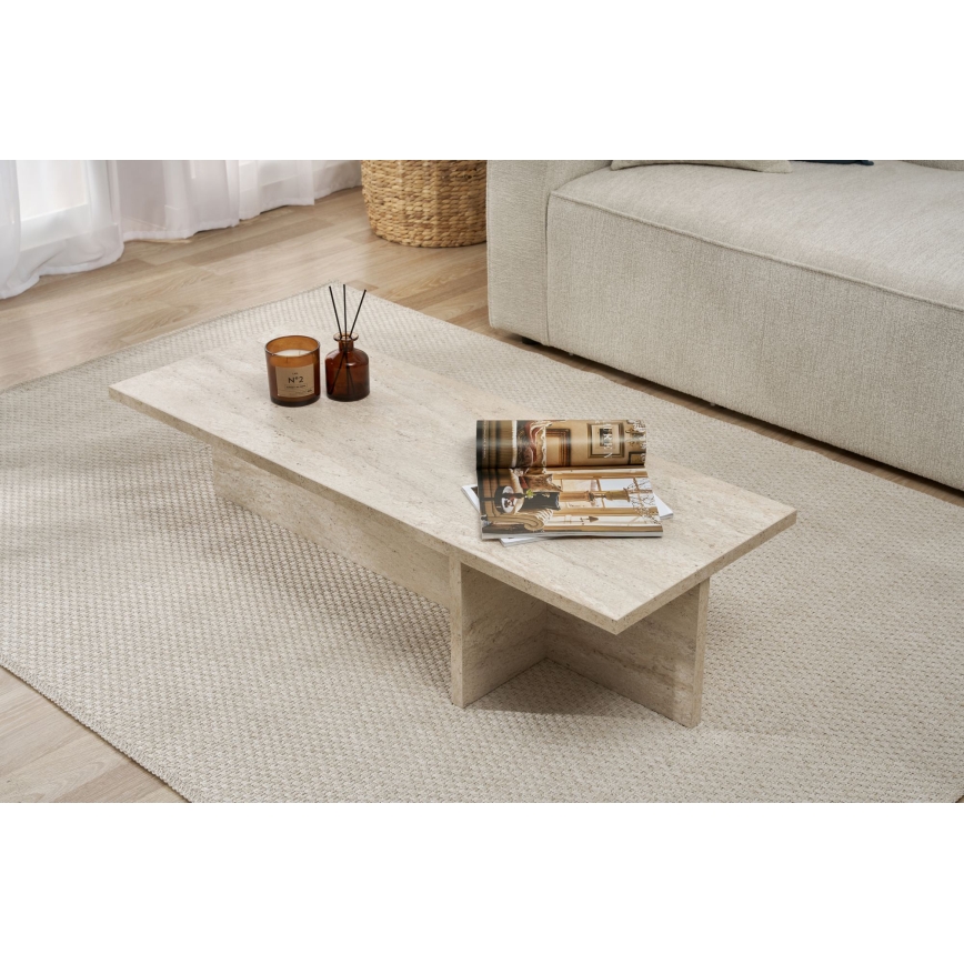 Журнальный столик VERUM 120x45 cm бежевый