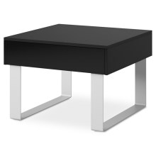 Журнальний столик PAVO 45x63,5 см глянцевий чорний