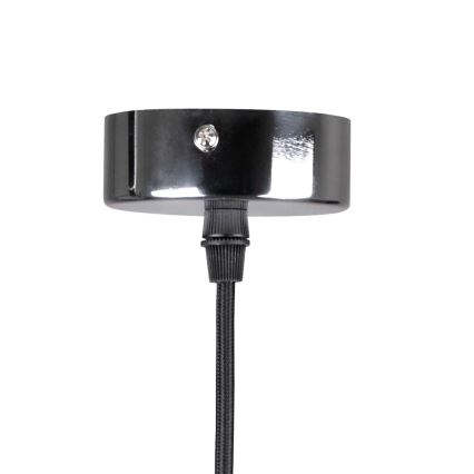 Кабель питания 1xE27/20W/230V блестящий хром