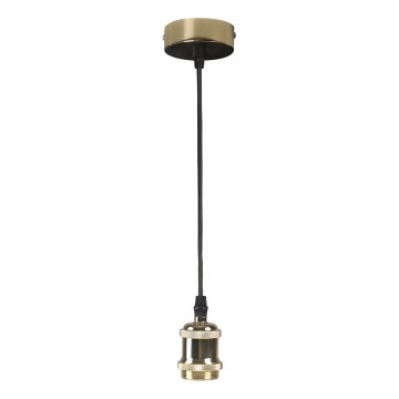 Кабель питания 1xE27/20W/230V золотистый