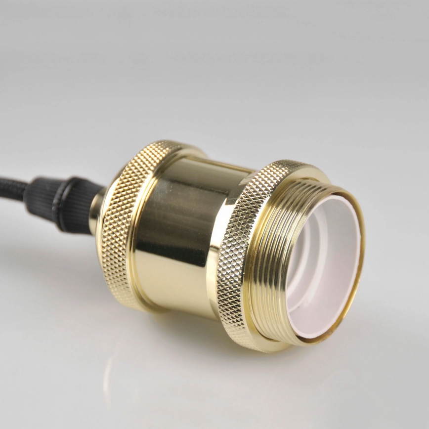 Кабель питания 1xE27/20W/230V золотистый
