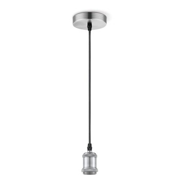 Кабель питания VINTAGE 1xE27/60W/230V матовый хром