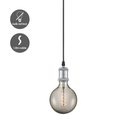 Кабель питания VINTAGE 1xE27/60W/230V матовый хром