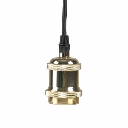 Кабель живлення 1xE27/20W/230V золотий