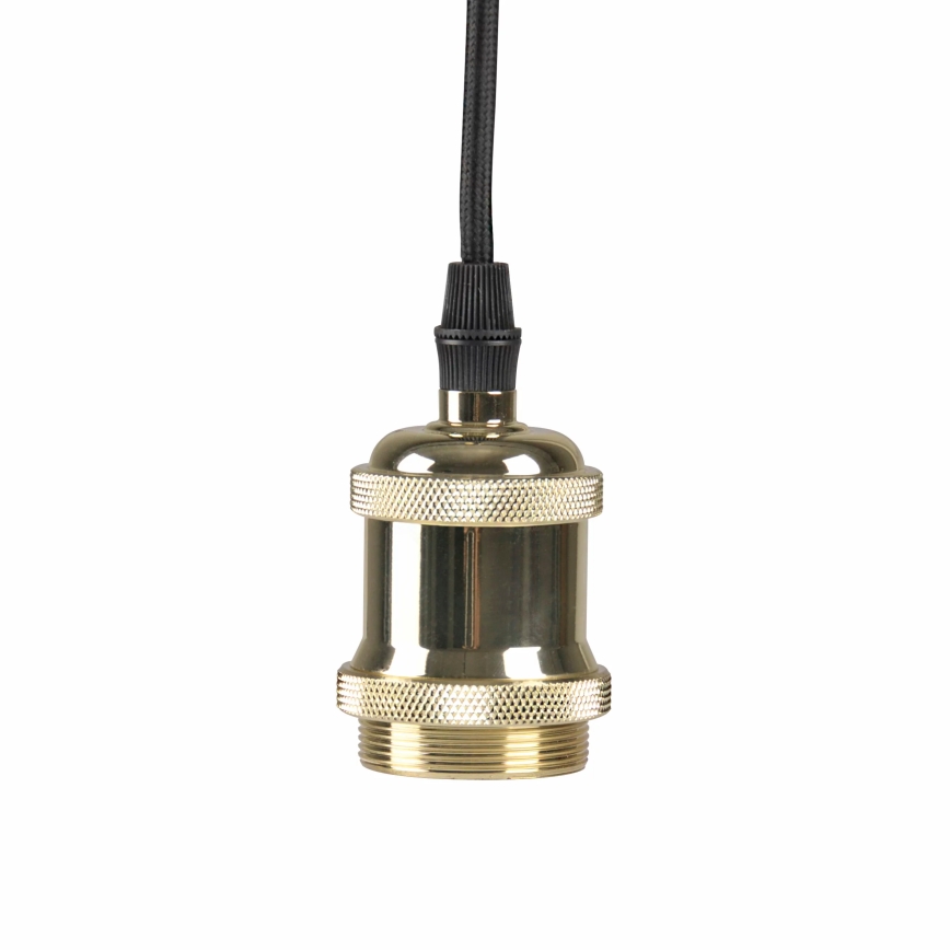 Кабель живлення 1xE27/20W/230V золотий
