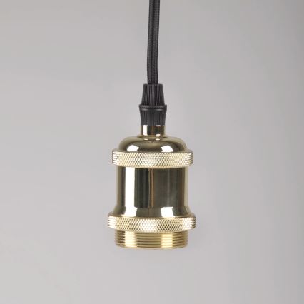 Кабель живлення 1xE27/20W/230V золотий