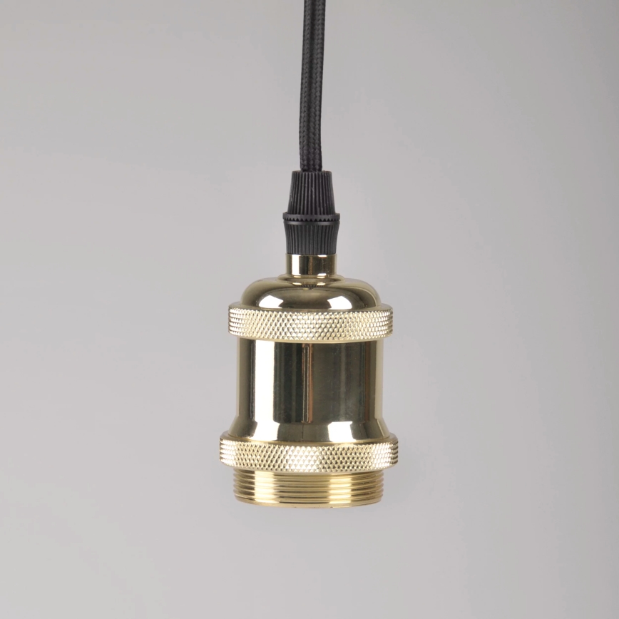 Кабель живлення 1xE27/20W/230V золотий