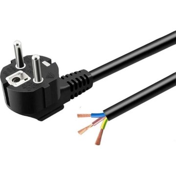 Кабель живлення 3 м 230 В чорний