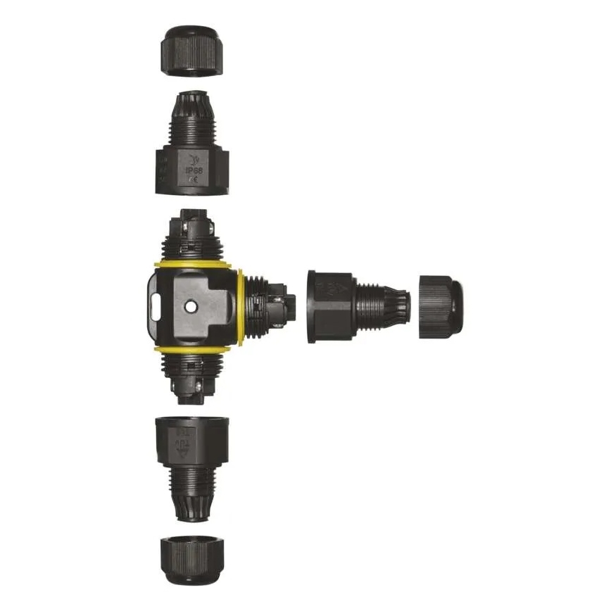 Кабельный Т-образный соединитель IP68