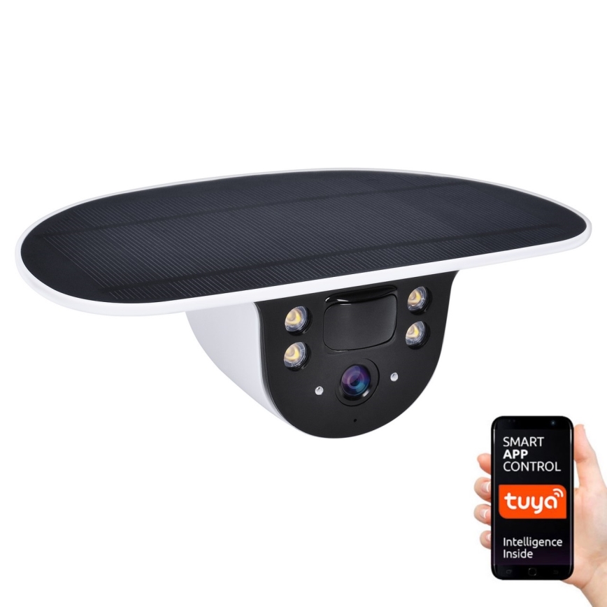 Камера с солнечной панелью 1080p Full HD 5000 mAh Wi-Fi Tuya IP65