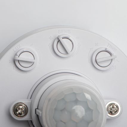 LED стельовий світильник з датчиком руху та сутінків FOGLER LED/12W/230V, діаметром 28 см