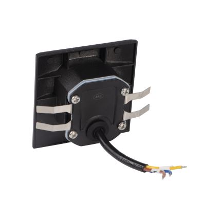 LED сходовий світильник EXIN LED/2,5W/230V 4000K IP65 чорний квадратний