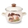 Каструля TORO 2,5 л з кришкою, з малюнком грибів