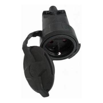 Каучуковая вилка 230V/16A IP65