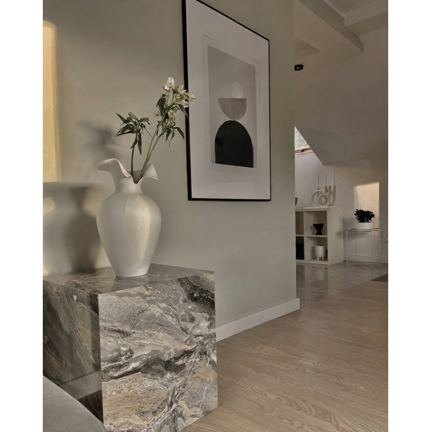 Керамическая ваза 41,5x23 cm белая