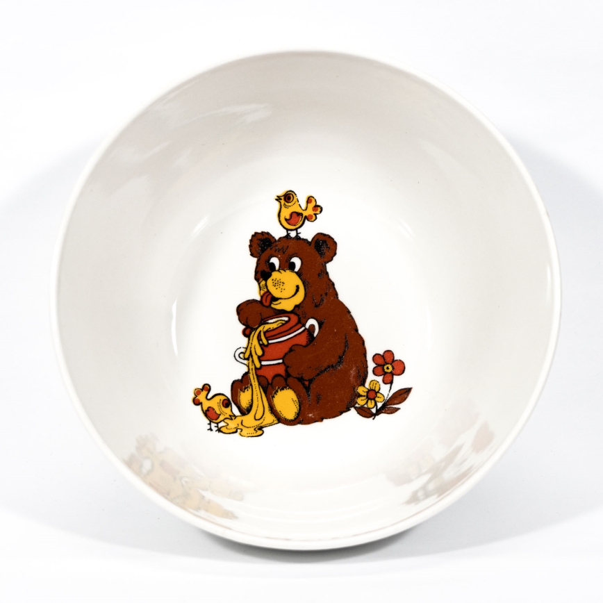 Керамічна миска Bára з дитячим мотивом