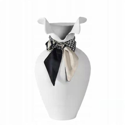 Керамічна ваза 41,5x23 см біла