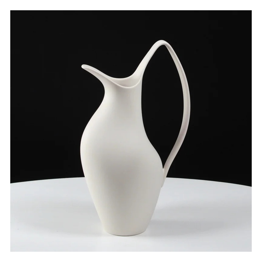 Керамічна ваза 33x17x19 cm біла
