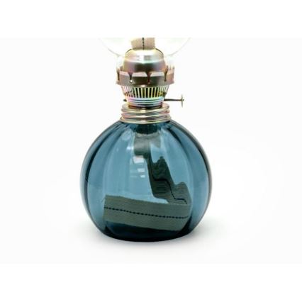 Керосиновая лампа BASIC 38 см дымчатая