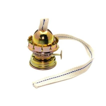 Керосиновая лампа Элишка 20 см лесной зелёный