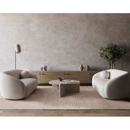 Килим FIR WOOL 120x170 cm 2600 g/m2 кремовий/натуральний