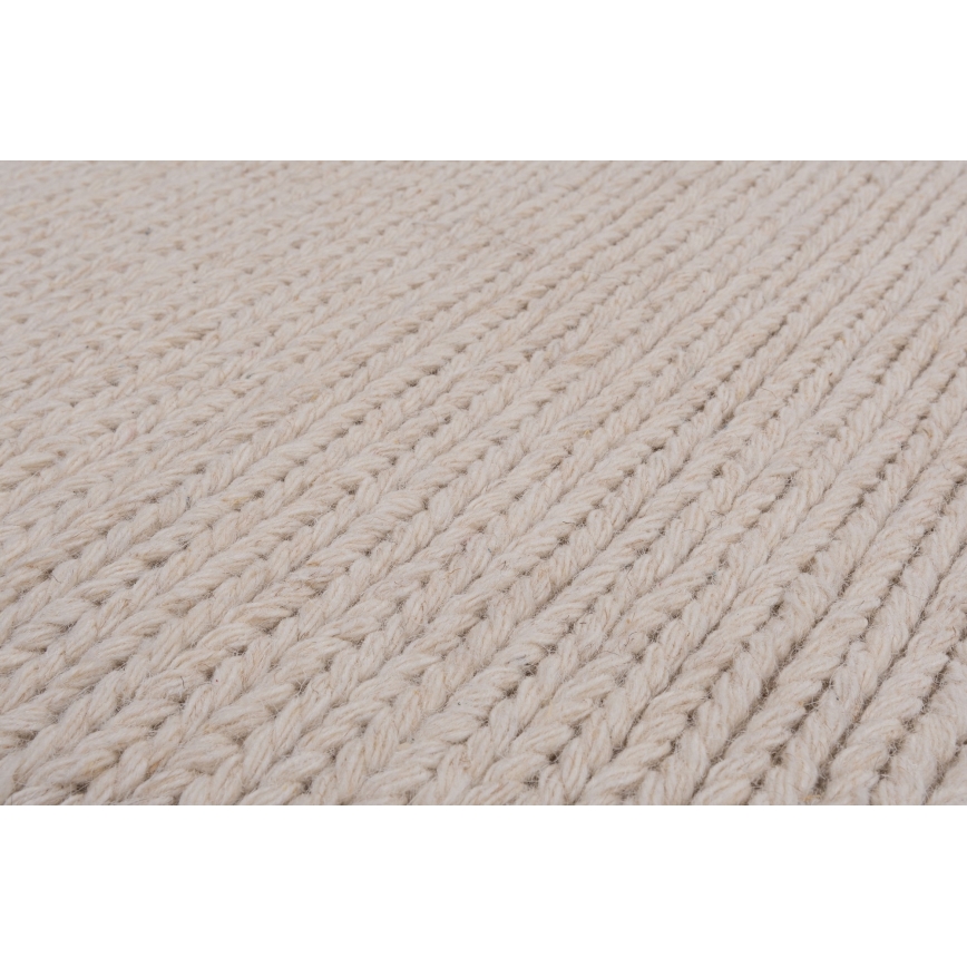 Килим FIR WOOL 120x170 cm 2600 g/m2 кремовий/натуральний