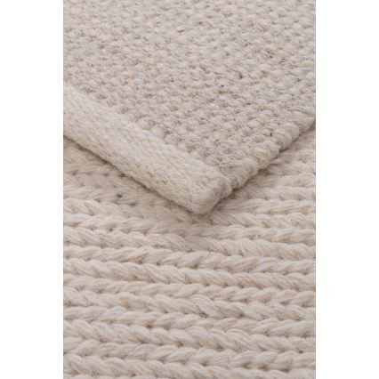Килим FIR WOOL 120x170 cm 2600 g/m2 кремовий/натуральний