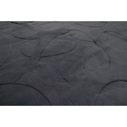 Килим RABBIT 3D 80x150 см антрацит
