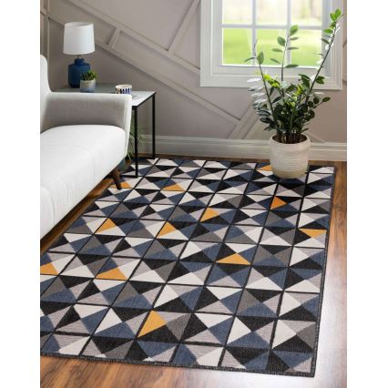 Килим SHIFT 120x160 см багатобарвний