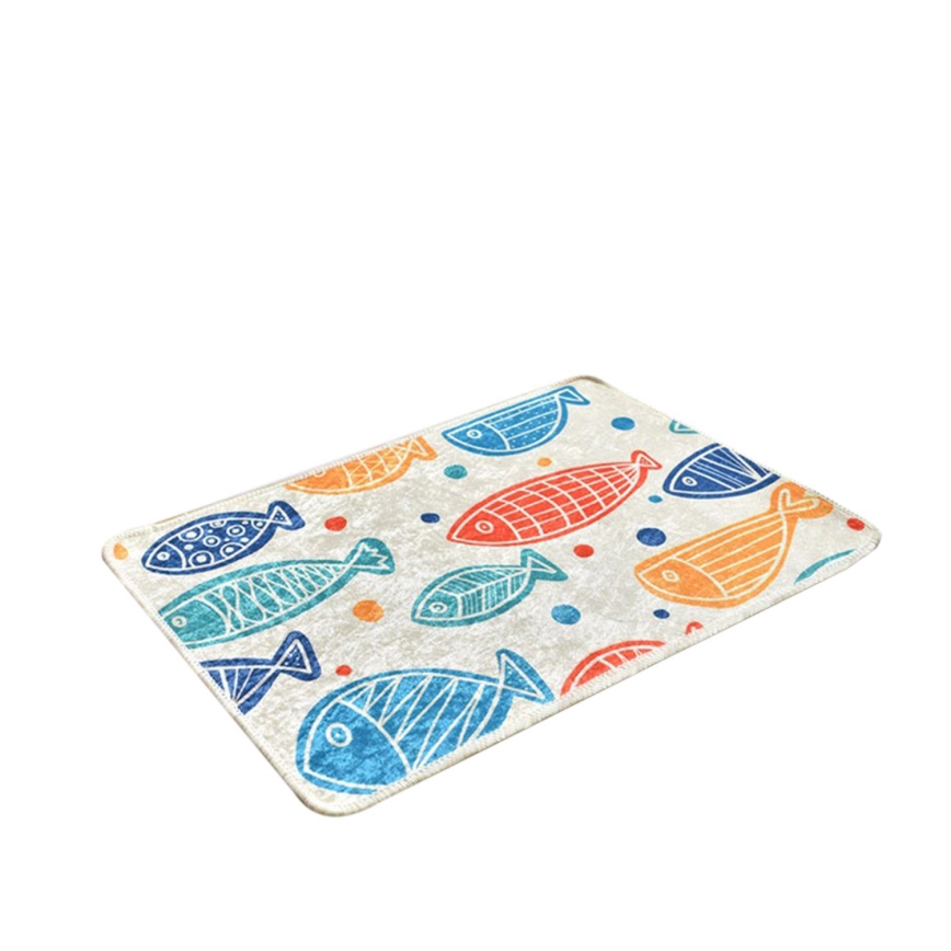 Килимок для ванної кімнати FISH 40x60 см барвиста