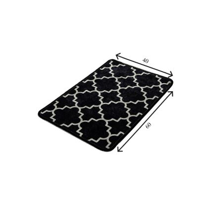 Килимок для ванної кімнати KUPA 40x60 см чорний