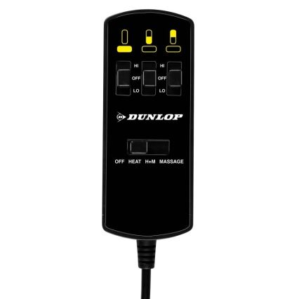 Килимок з підігрівом і масажем для автомобіля DUNLOP 12V