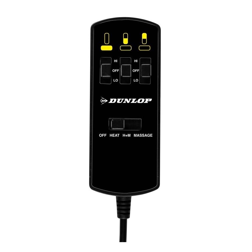 Килимок з підігрівом і масажем для автомобіля DUNLOP 12V