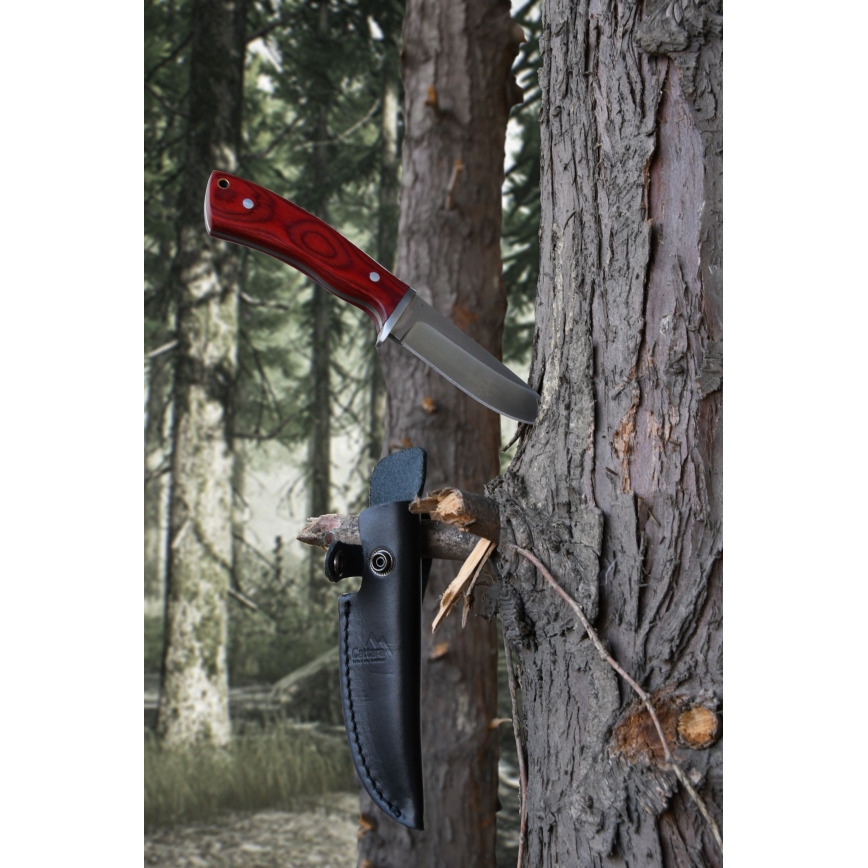 Кинджал зі шкіряним чохлом 21 см