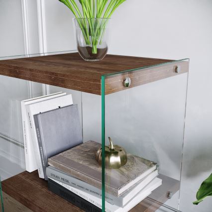 Книжный шкаф 80x40 см сосна