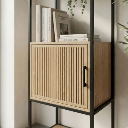 Книжный шкаф BAZO 43x153 см, коричневый