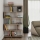 Книжный шкаф ELIF 156x90 см коричневый