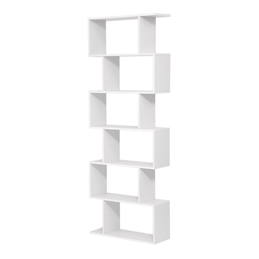 Книжный шкаф LIVARO белый