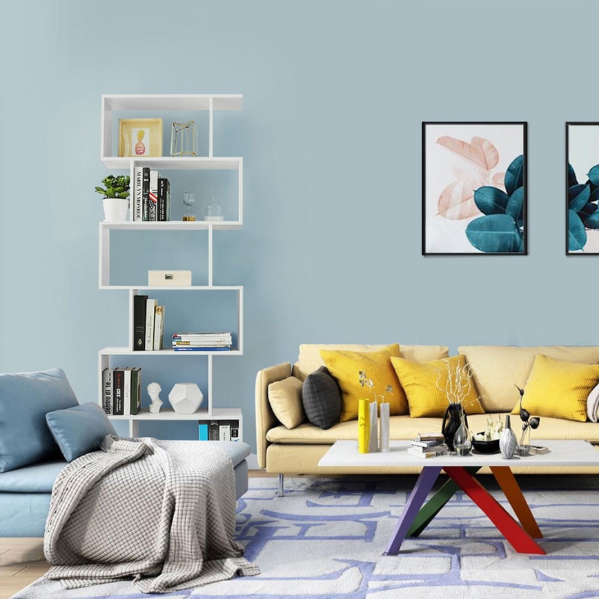 Книжный шкаф LIVARO белый