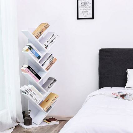 Книжный шкаф LIVARO белый