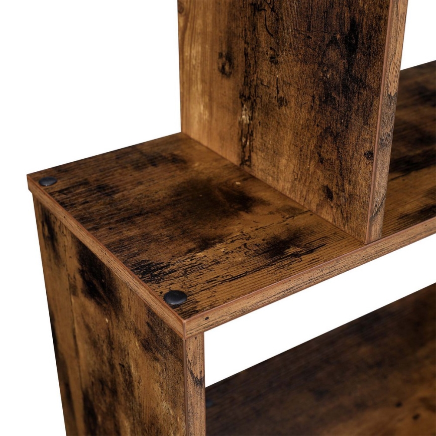 Книжный шкаф LIVARO коричневый