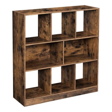 Книжный шкаф NAVARO, коричневый