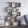 Книжный шкаф NILUFER 156x90 см коричневый