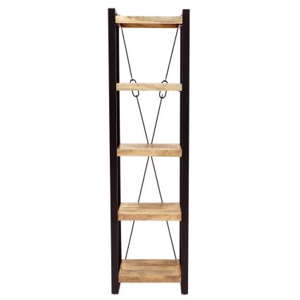Книжный шкаф RETRO 200x60 см твердая древесина/дерево манго