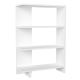 Книжный шкаф TRILION 90x61 см белый
