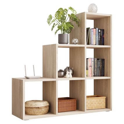 Книжный шкаф TRIO 108x105 см дуб Сонома
