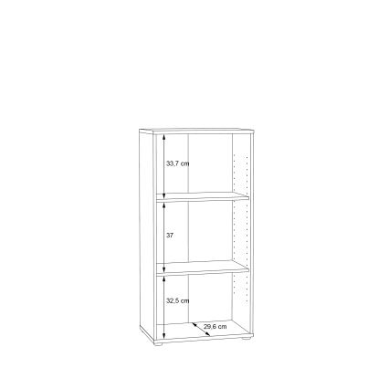 Книжный шкаф URAN — дуб Artisan